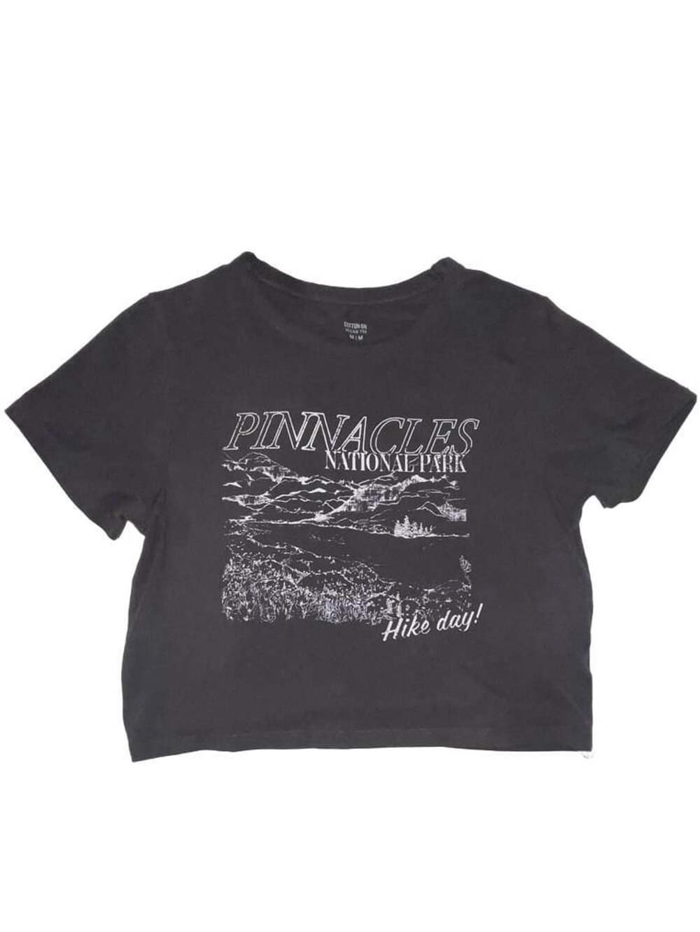 Cotton On Pinnacles National Park Hike Day Graphic Micro Crop Tee